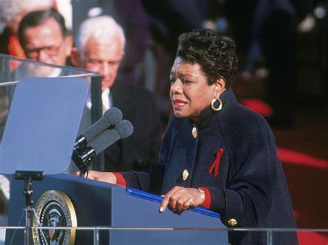 Maya Angelou Recites 'On the Pulse of Morning' at Clinton Inauguration ...