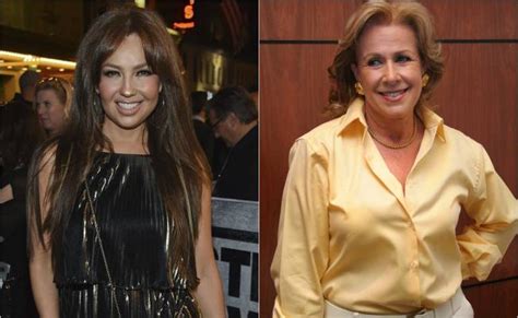 Thalía y Laura Zapata se reencuentran