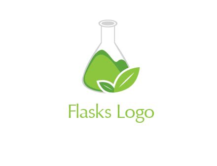 Free Flasks Logo Designs - DIY Flasks Logo Maker - Designmantic.com