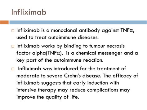 PPT - Efficacy of early treatment with infliximab in pediatric Crohn’s ...