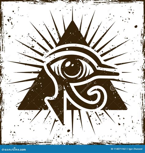 Eye Of Horus Cartoon Vector | CartoonDealer.com #41126299