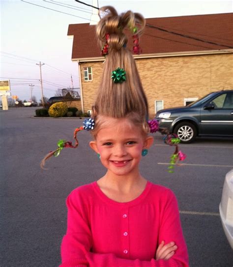 Joana Avillez on Instagram: “Cindy Lou Who, USA” | Cindy lou who hair, Cindy lou hair, Wacky hair