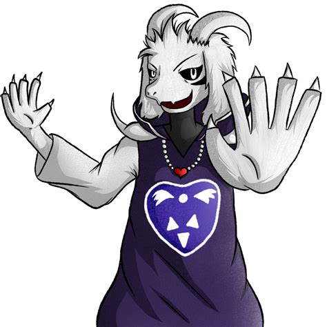 Asriel Dreemurr (UNDERTALE Fan-Art) [Render] by Chrono-The-Hedgehog on DeviantArt