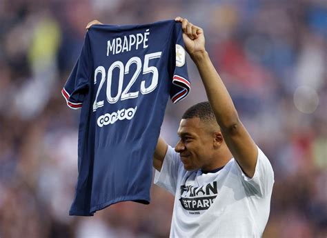 Kylian Mbappe signs new PSG contract until 2025 as French star turns down Real Madrid move | The ...