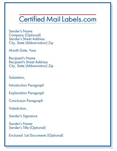 How To Write, Address a Letter & Must Know Mail Regulations