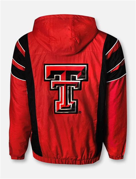 Starter Texas Tech Red Raiders "Stadium" Pullover Jacket – Red Raider ...