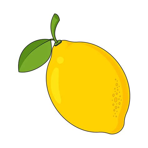 How to Draw A Lemon Step by Step