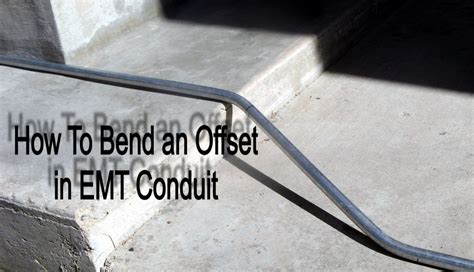 Formulas and Multipliers For Bending Conduit or Electrical Pipe | Dengarden