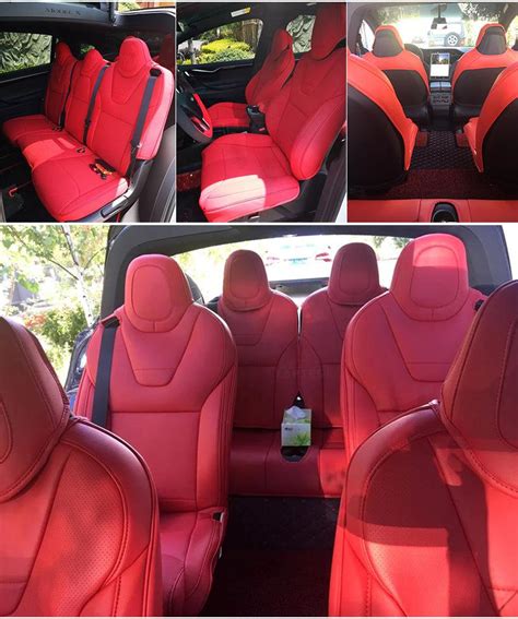 Custom Tesla Model X Seat Covers, Model X Seat Protector