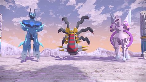 Dialga, Palkia, and Giratina Origin Forme by Halo2dragon on DeviantArt