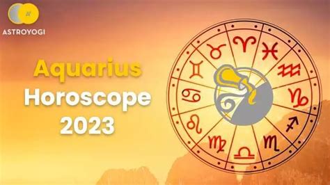 Aquarius Horoscope 2023 - Yearly Aquarius Astrology 2023 Predictions