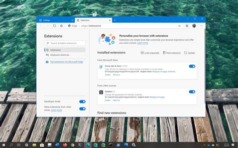 How to enable sync extensions on Microsoft Edge - Pureinfotech