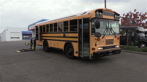 2006 Blue Bird All American 20 Passenger + 2 Wheelchair Short School Bus - B37891 - YouTube