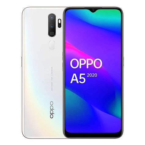 Shop Oppo A5 (2020) - 6.5-inch 128GB/4GB Dual SIM Mobile Phone - Dazzling White | Jumia Egypt