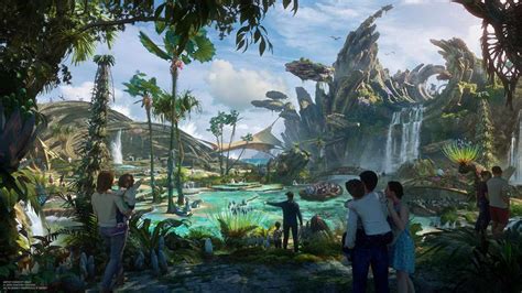 Disneyland surprise reveals concept art for new 'Avatar' land