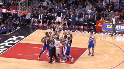 Philadelphia 76ers vs LA Clippers Full Game Highlights - 01/01/2019 NBA Season (Fight) - YouTube