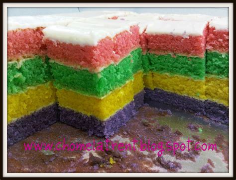 Chomel@Rent: Rainbow Velvet Cake