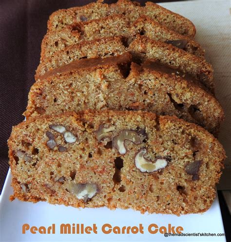 Bajra Carrot Cake| Pearl Millet Recipes| Millets Special - Powered by @ultimaterecipe Healthy ...