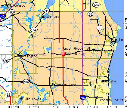 Union Grove, Wisconsin (WI 53182) profile: population, maps, real estate, averages, homes ...