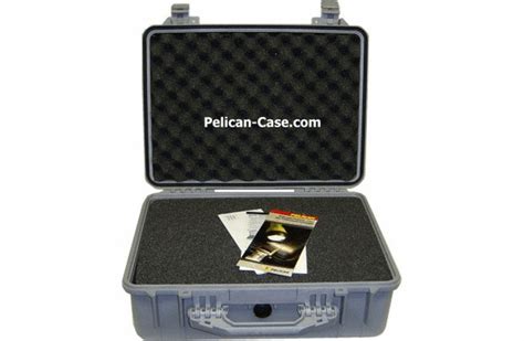 Pelican 1520 Case With Foam - SILVER from SWPS.com