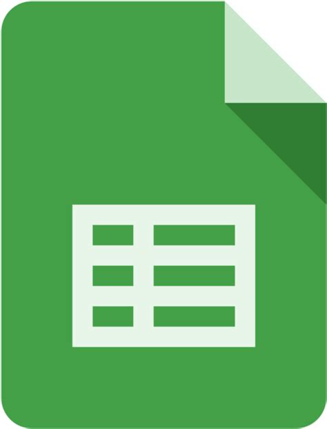 Google Docs Icon Free Download Png And Vector - Google Sheets Icon Png ...