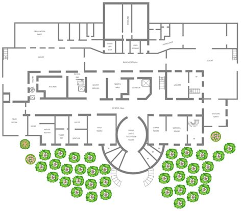 White House Floor Plan | EdrawMax