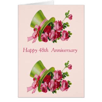 Happy 48th Anniversary Gifts - T-Shirts, Art, Posters & Other Gift ...