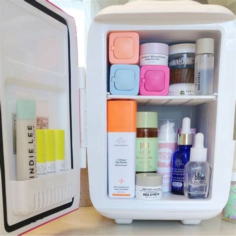 Skincare mini fridge | Skin care, Skin care routine, Natural hair mask