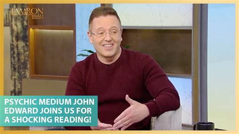 Psychic Medium John Edward Joins the #TamFam For A Shocking Reading! - YouTube