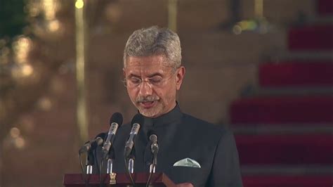 Dr. Subrahmanyam Jaishankar takes oath as Cabinet Minister at ...