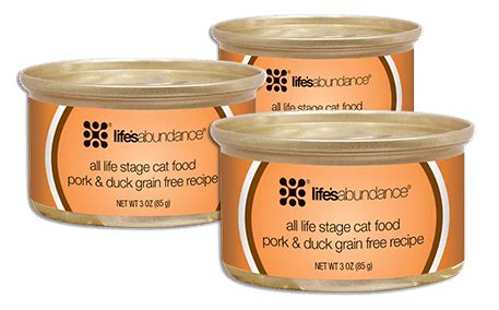 Life's Abundance new canned cat food