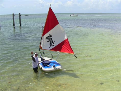 45 SQF LATEEN SAIL RIG KIT FOR SMALL BOAT CANOE KAYAK SAIL BOARD CATAMARAN