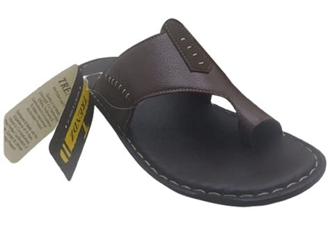 Pu Casual Wear Article 612 Men Leather Slipper, Size: 7, Rs 695 /pair | ID: 23367110930