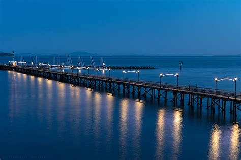 Evening Views at the White Rock Pier