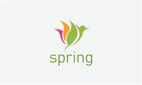 Spring Logo Design Template Vector Graphic Branding Element. 21833338 Vector Art at Vecteezy