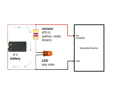 led ‪#‎circuit‬ for 9 volt ‪#‎transmitter‬ ‪#‎engineeringstudents ...