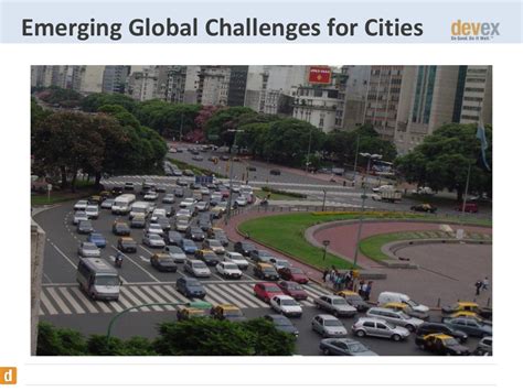 Emerging Global Challenges for Cities