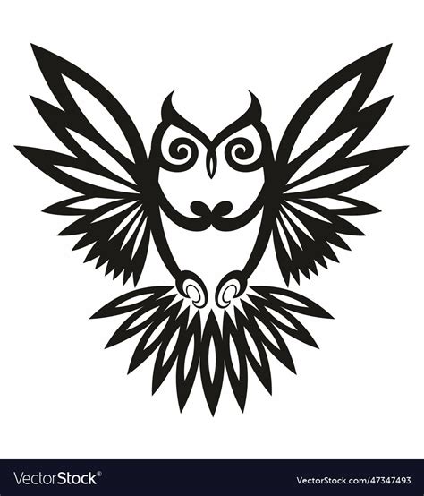 Owl logo Royalty Free Vector Image - VectorStock