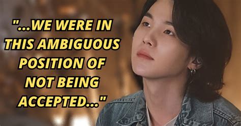 Suga Opens Up About BTS's Struggles To Be Accepted As Musicians And ...