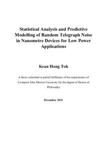 Statistical Analysis and Predictive Modelling of Random Telegraph Noise ...