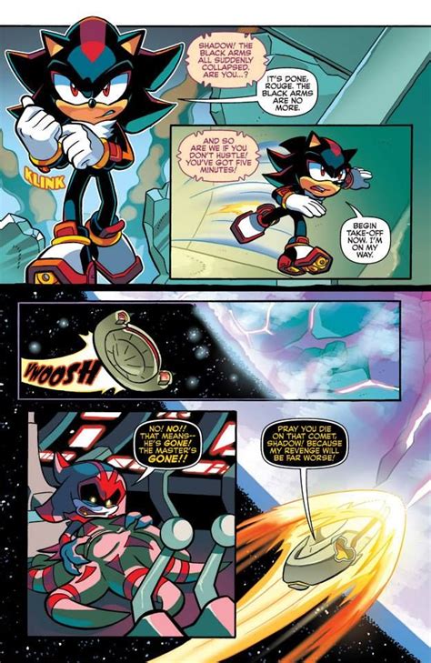 Sonic Universe Issue 62: Sonic and Shadow Art
