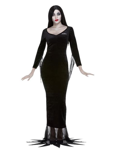 Ladies | Morticia | Fancy Dress | Halloween | Addams Family | Costume