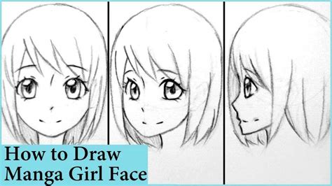 How to Draw Manga Girl Face | Anime Art Amino