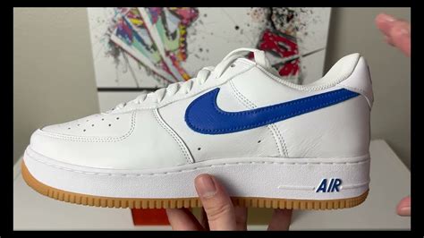 Nike Air Force 1 Low Retro Color of the Month Varsity Royal Review ...