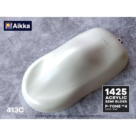 AIKKA Paint PANTONE Colour 413C / 1425 ACRYLIC SEMI GLOSS PAINT | Shopee Malaysia