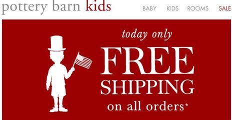 Pottery Barn Kids: Free Shipping on All Orders Today Only!