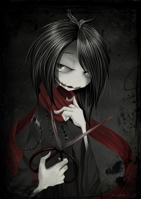 Kuchisake-onna by Meammy on DeviantArt