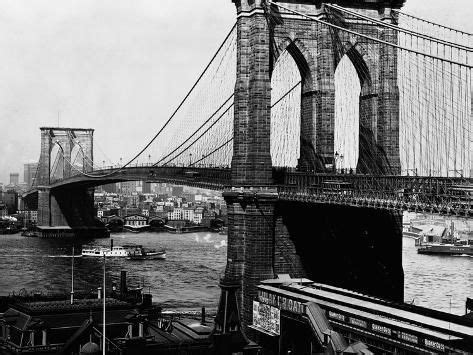 'Brooklyn Bridge, New York' Photographic Print | Art.com | Brooklyn bridge, Brooklyn bridge new ...