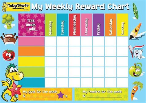 reward chart template for kids | Reward Charts | Reward chart kids, Toddler reward chart, Reward ...