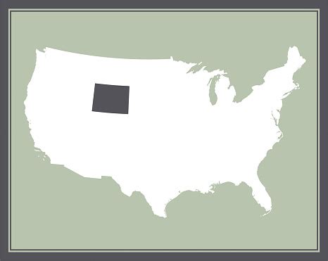 Wyoming Outline Vector Map Cartography Stock Illustration - Download ...